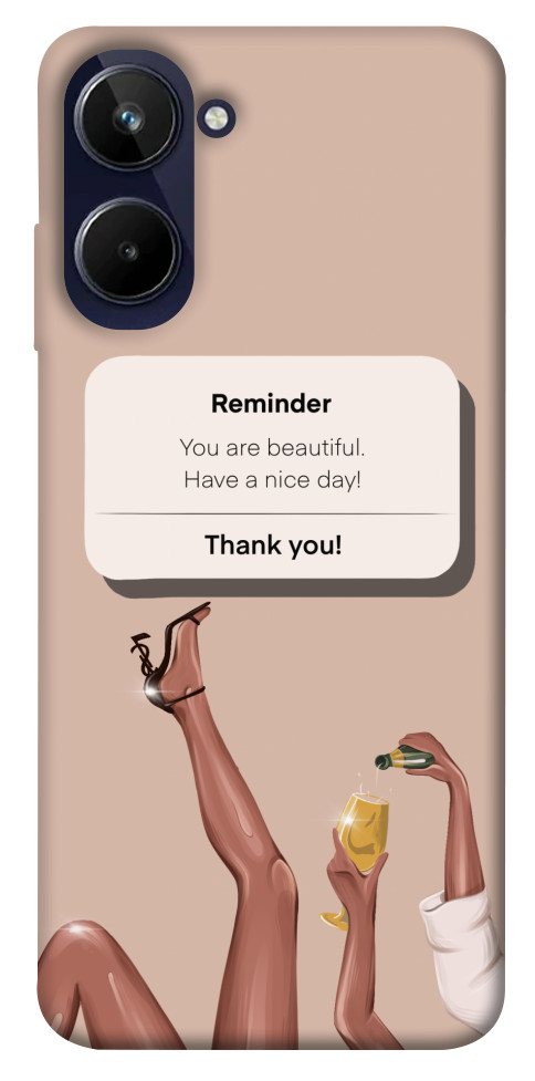 

Чехол Beautiful reminder для Realme 10 4G 1532766