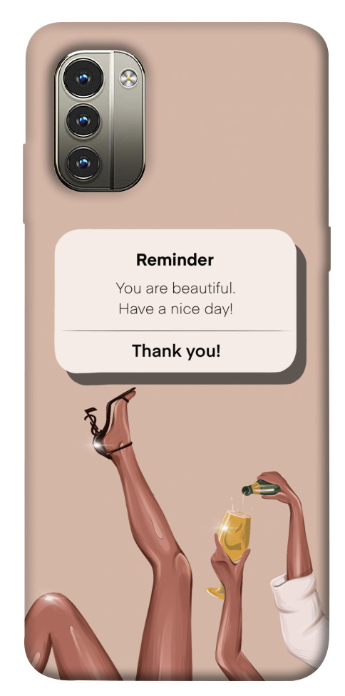 

Чохол Beautiful reminder для Nokia G11 1532777