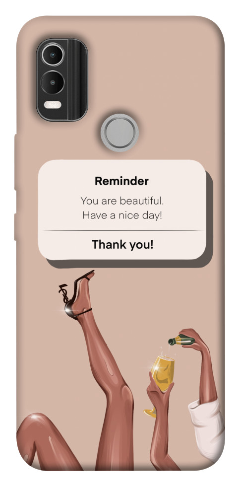 

Чохол Beautiful reminder для Nokia C21 Plus 1532780
