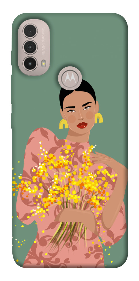

Чехол Spring bouquet для Motorola Moto E40 1533119