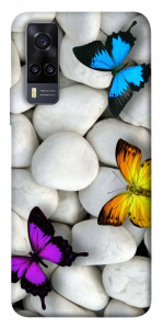 Чехол Butterflies для Vivo Y31