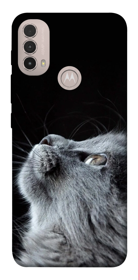 Чехол Cute cat для Motorola Moto E40