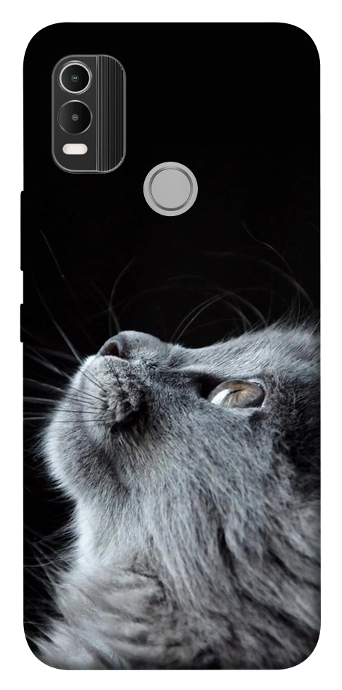 Чехол Cute cat для Nokia C21 Plus