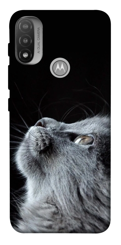 Чохол Cute cat для Мotorola Moto E20