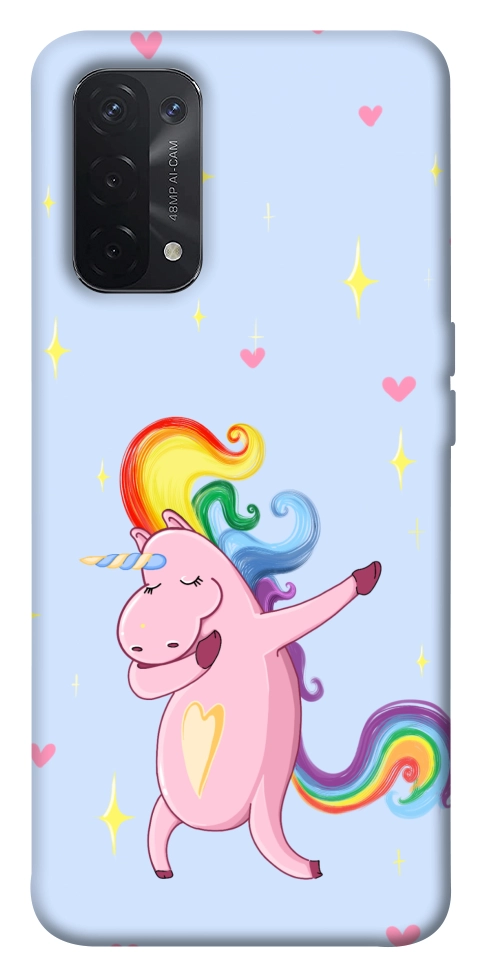 Чехол Unicorn party для Oppo A74 5G