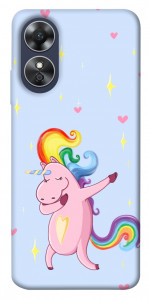 Чехол Unicorn party для Oppo A17