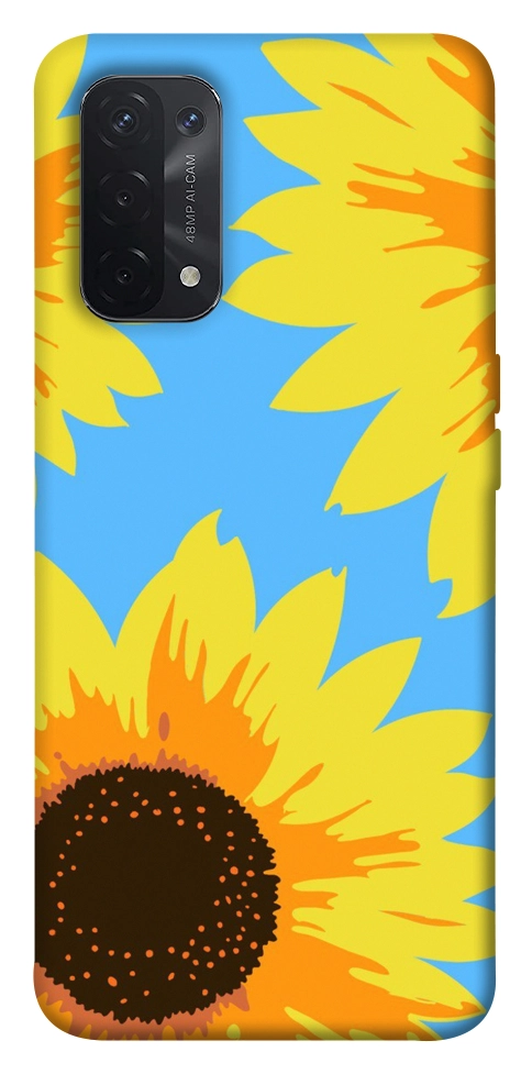 Чехол Sunflower mood для Oppo A74 5G