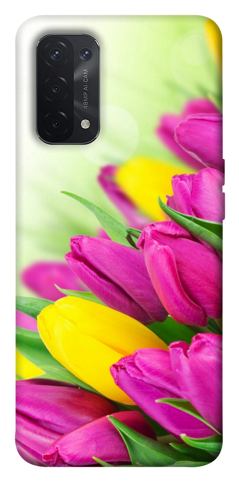 

Чехол Красочные тюльпаны для Oppo A54 5G 1534753