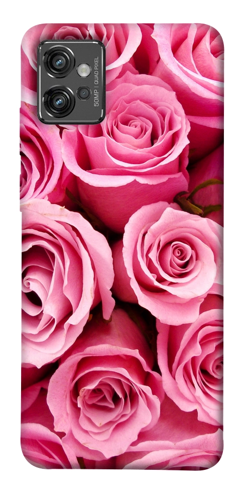 Чехол Bouquet of roses для Motorola Moto G32