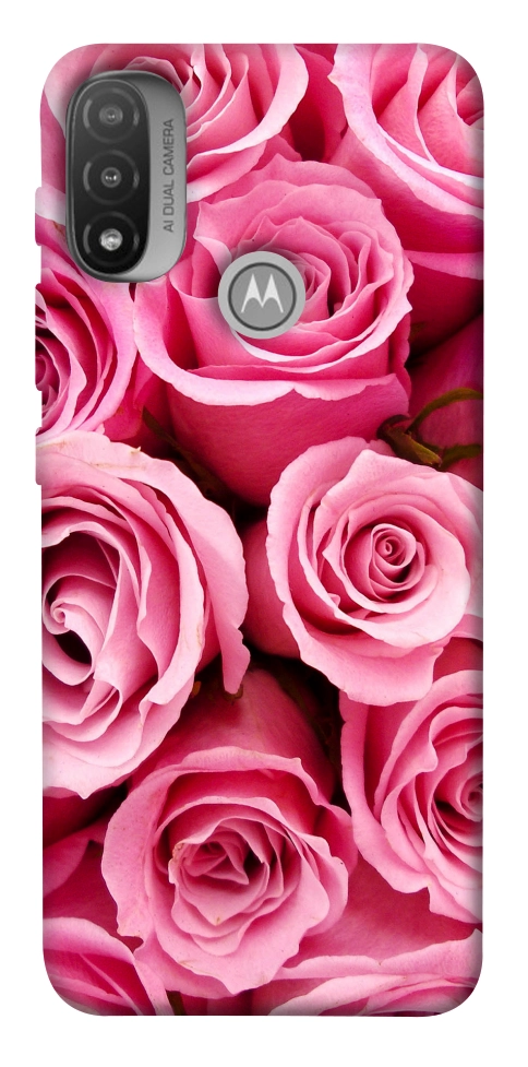 Чехол Bouquet of roses для Мotorola Moto E20