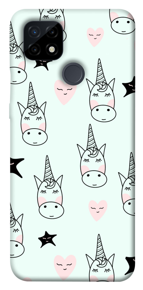

Чехол Heart unicorn для Realme C21 1535046