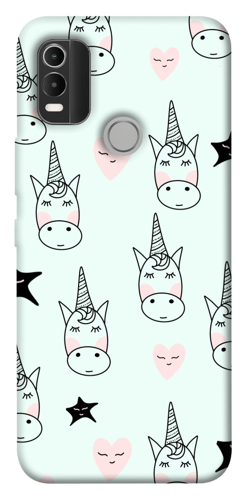 

Чехол Heart unicorn для Nokia C21 Plus 1535056