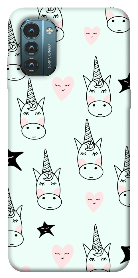 

Чохол Heart unicorn для Nokia G21 1535057