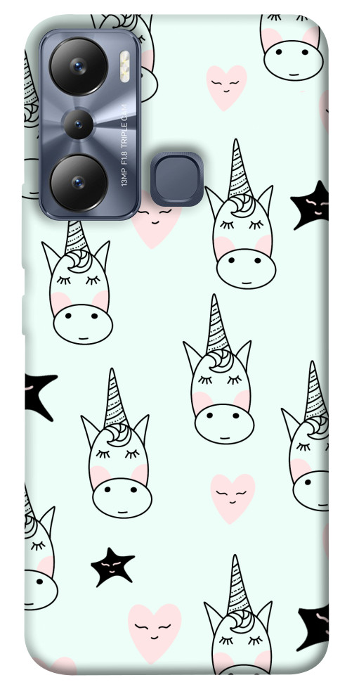 

Чехол Heart unicorn для Infinix Hot 20i 1535058