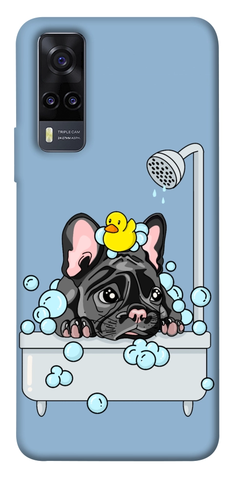 Чохол Dog in shower для Vivo Y31