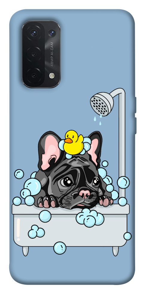 

Чехол Dog in shower для Oppo A54 5G 1535483