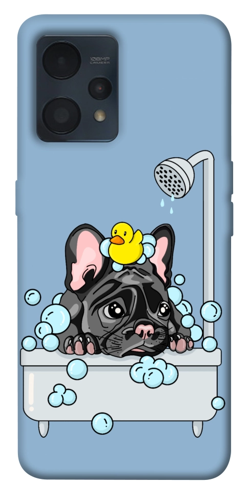 Чохол Dog in shower для Realme 9 4G