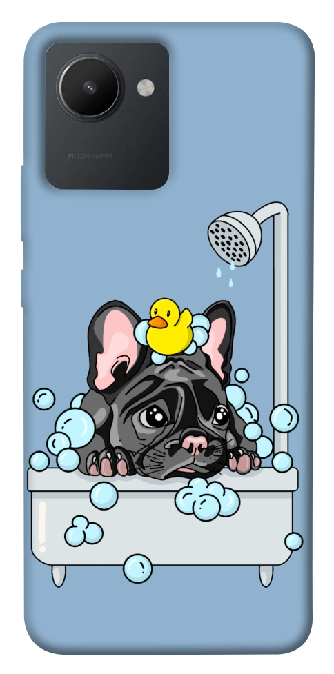 Чехол Dog in shower для Realme C30