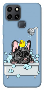 Чохол Dog in shower для Infinix Smart 6