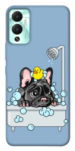 Чохол Dog in shower для Infinix Hot 12 Play