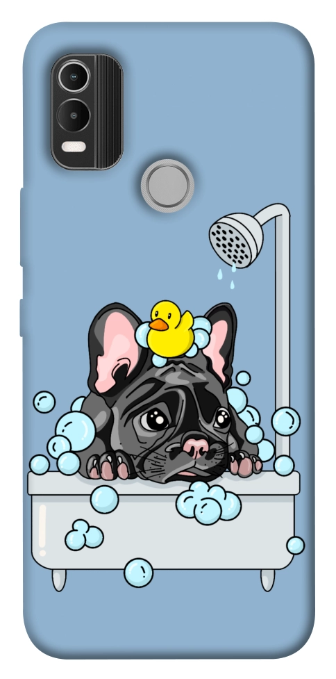 Чохол Dog in shower для Nokia C21 Plus