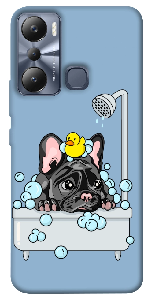 Чохол Dog in shower для Infinix Hot 20i