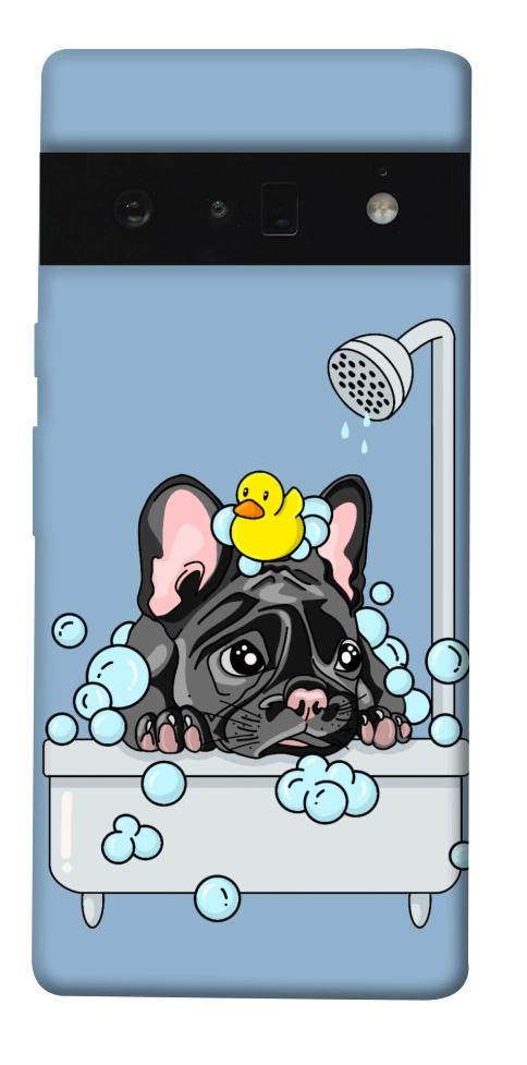 Чохол Dog in shower для Google Pixel 6 Pro