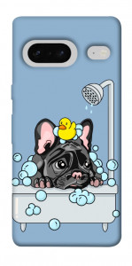 Чехол Dog in shower для Google Pixel 7