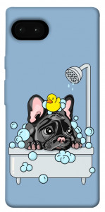 Чехол Dog in shower для Google Pixel 7A