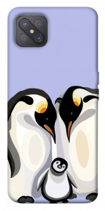 Чехол Penguin family для Oppo A92s