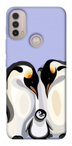 Чехол Penguin family для Motorola Moto E40