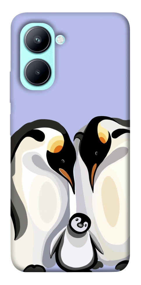 Чехол Penguin family для Realme C33