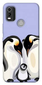 Чехол Penguin family для Nokia C21 Plus