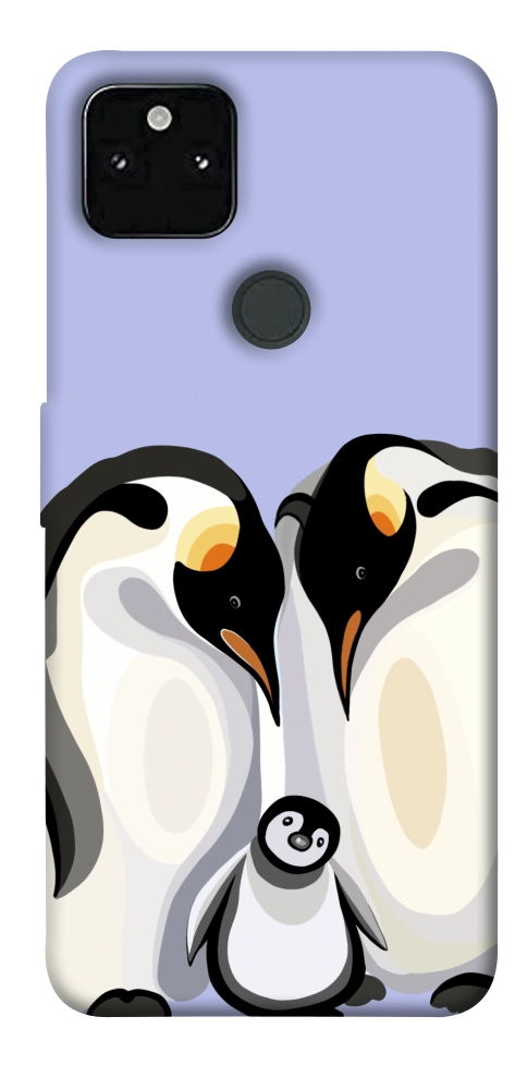 Чехол Penguin family для Google Pixel 5A