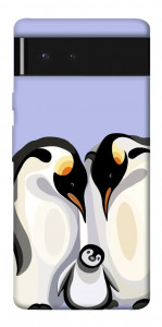 Чехол Penguin family для Google Pixel 6