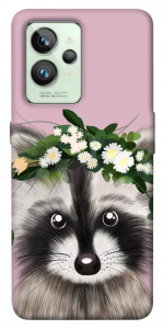 Чехол Raccoon in flowers для Realme GT2