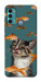 Чехол Cat with fish для Motorola Moto G60