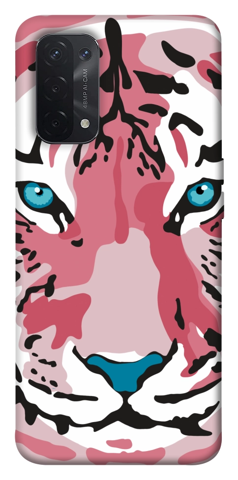 Чехол Pink tiger для Oppo A74 5G