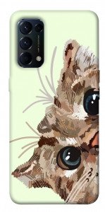 Чохол Cat muzzle для Oppo Reno 5 4G