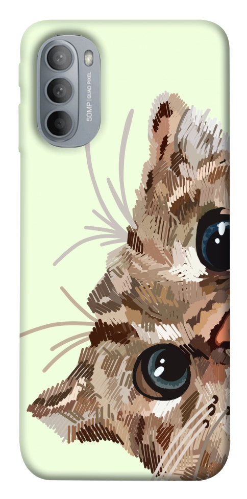 Чохол Cat muzzle для Motorola Moto G31