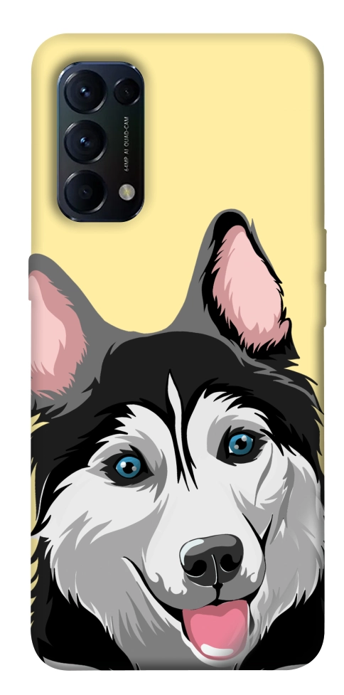 Чохол Husky dog для Oppo Reno 5 4G