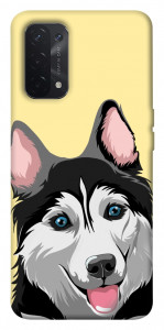 Чехол Husky dog для Oppo A74 5G