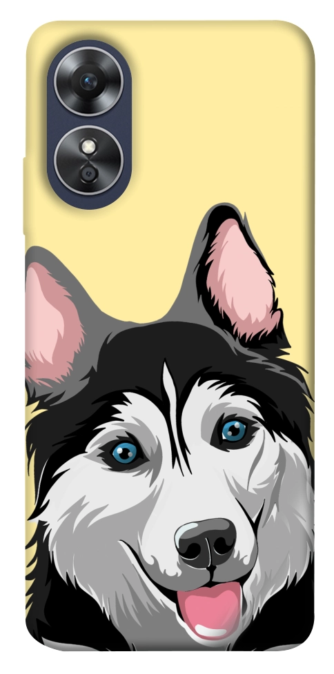 Чехол Husky dog для Oppo A17