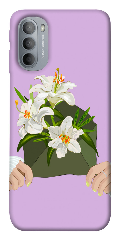 Чохол Flower message для Motorola Moto G31