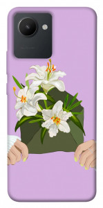 Чехол Flower message для Realme C30