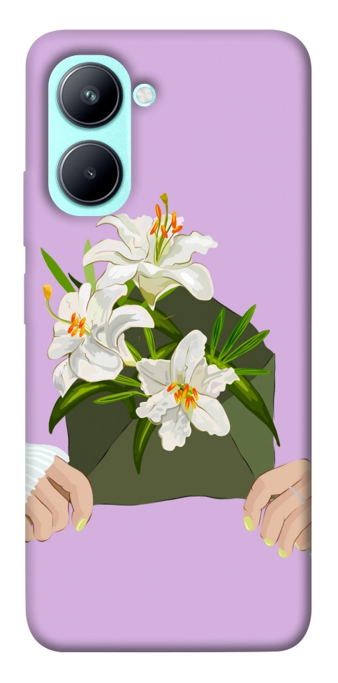 Чехол Flower message для Realme C33