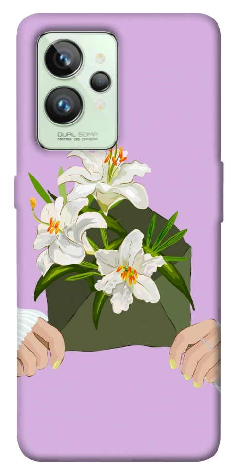 Чехол Flower message для Realme GT2