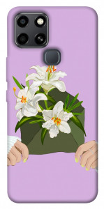 Чохол Flower message для Infinix Smart 6