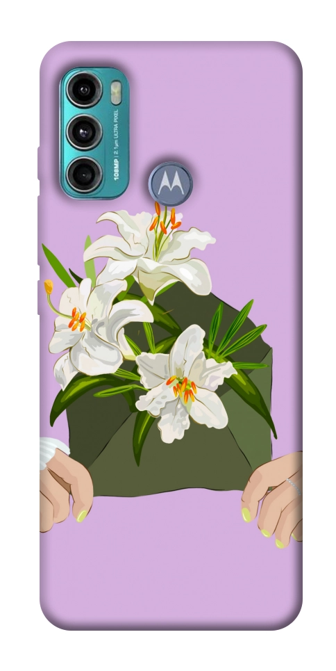 Чохол Flower message для Motorola Moto G60