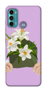 Чохол Flower message для Motorola Moto G60